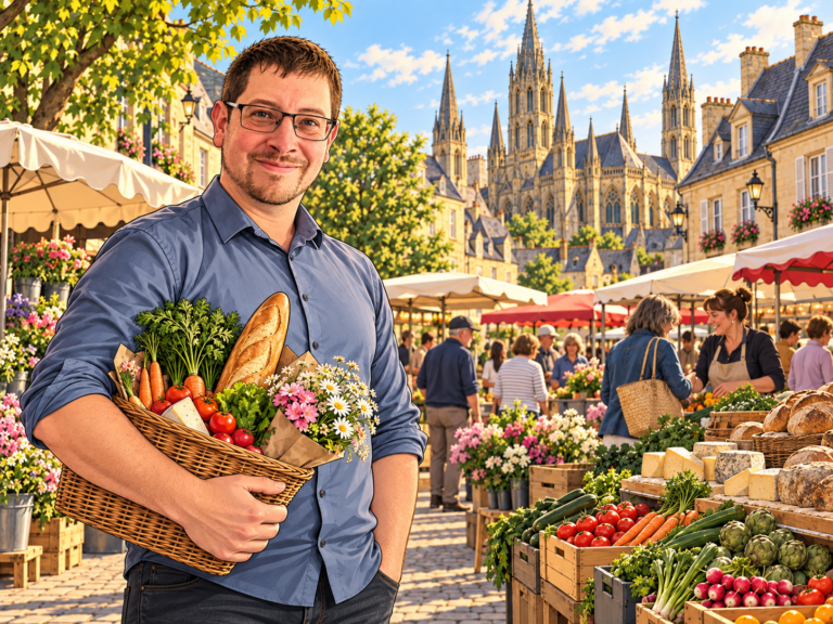Le marché de Bayeux : un rendez-vous au cœur de la vie locale